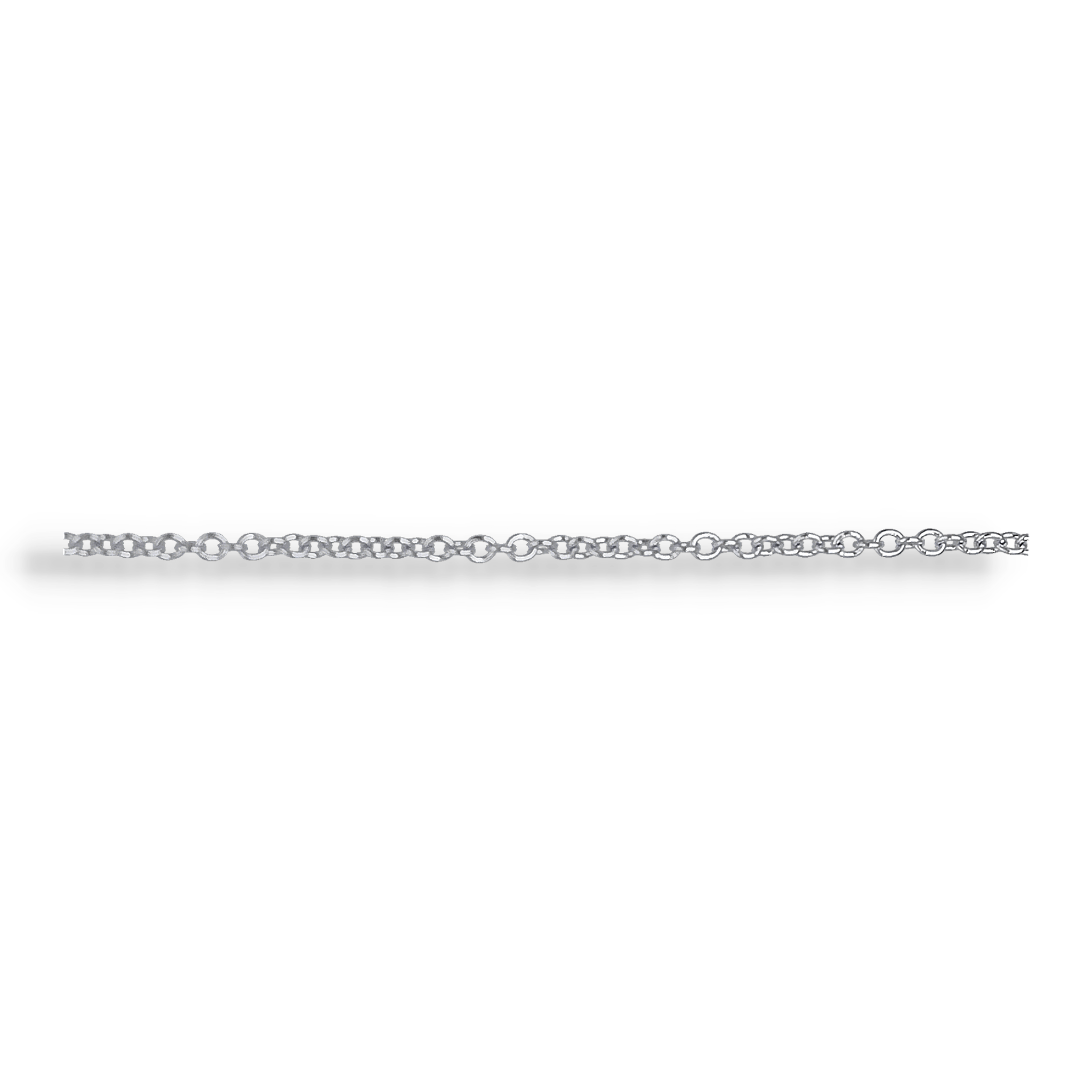 WHITE DIAMOND INITIALS NECKLACE