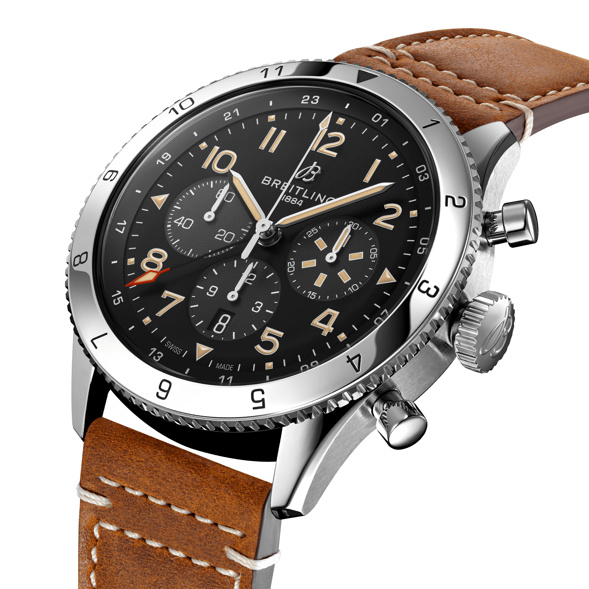 CLASSIC AVI SUPER AVI B04 CHRONOGRAPH GMT 46 P-51 MUSTANG