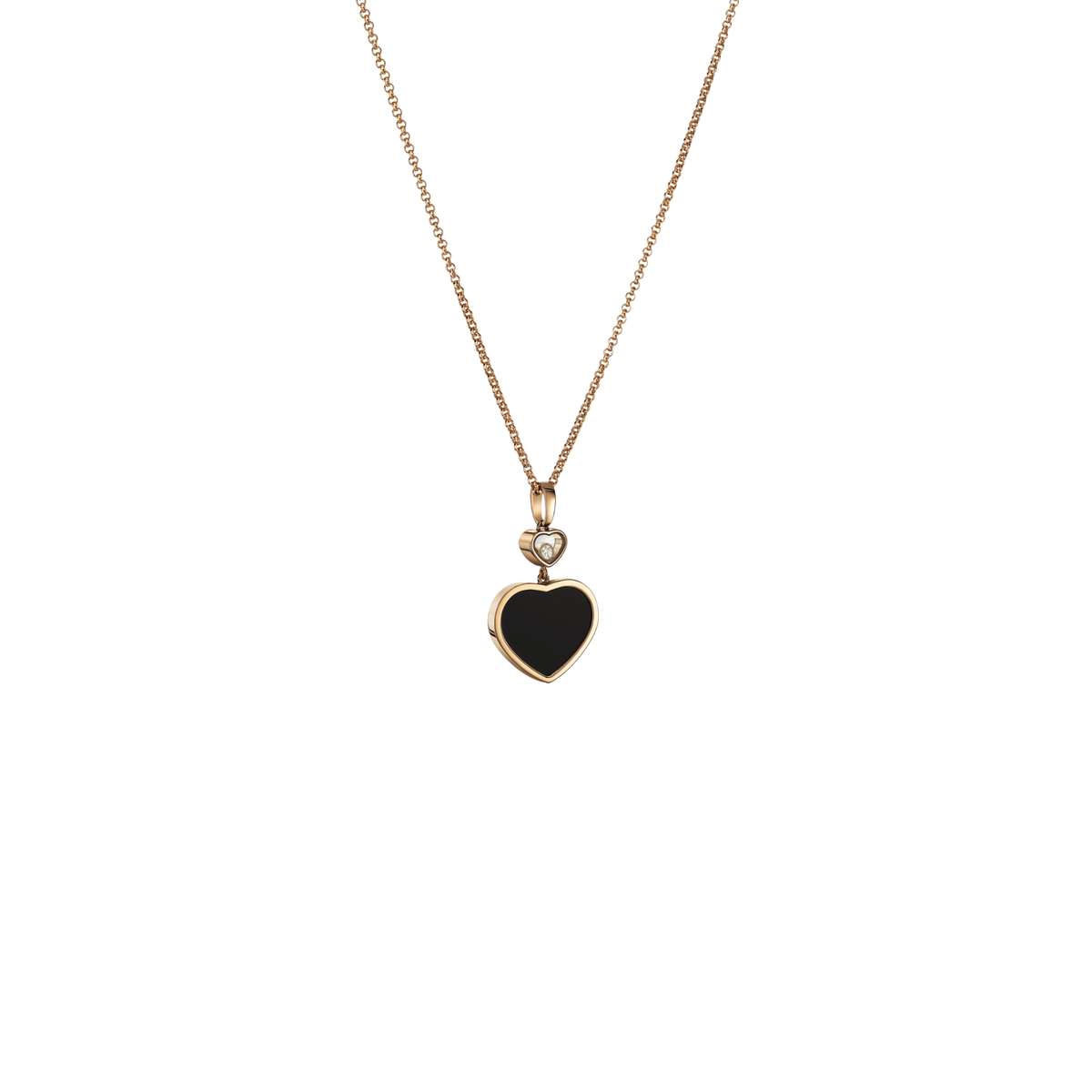 【HYERES LOR】Happiness 14K H necklace HAPPY HEARTS NECKLACE