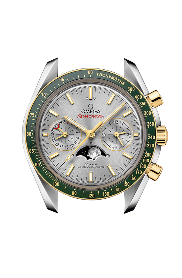 SPEEDMASTER MOONWATCH CO AXIAL MASTER CHRONOMETER MOONPHASE CHRONOGRAPH