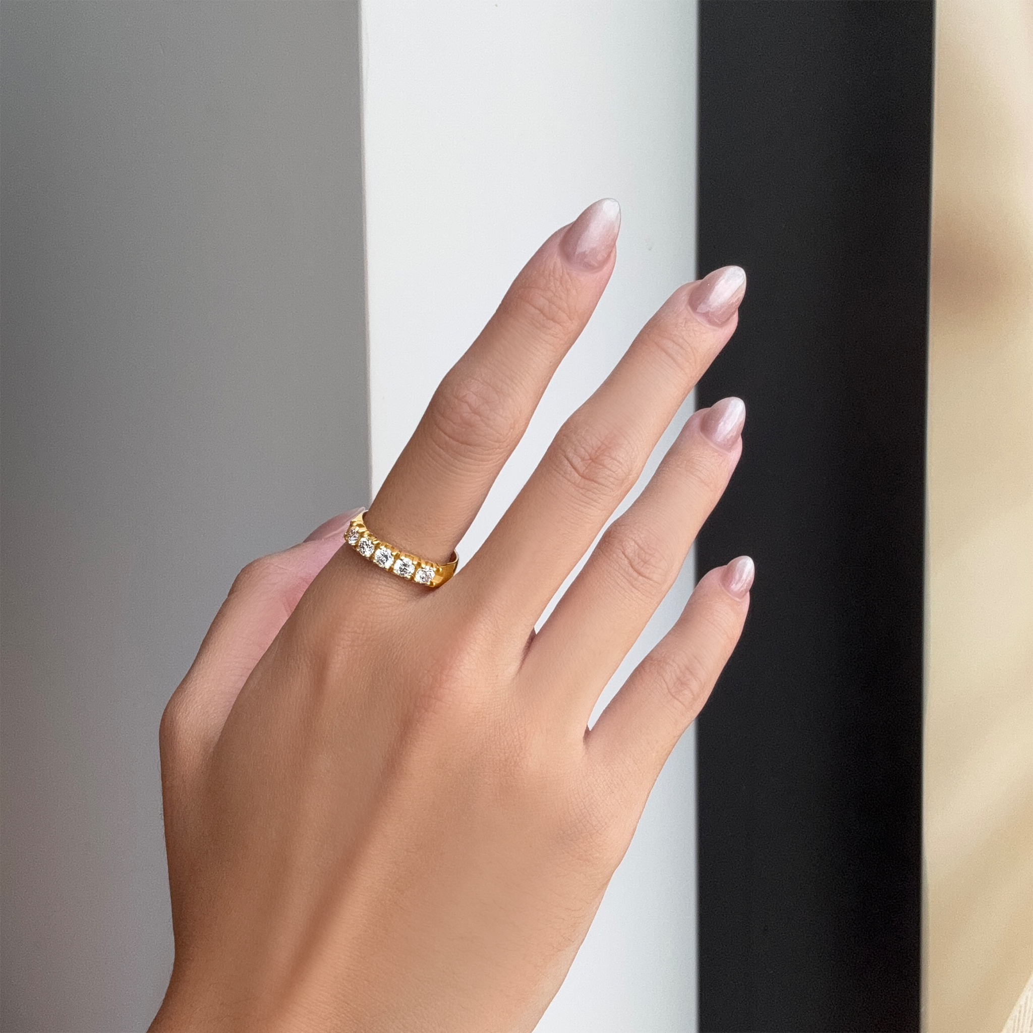 HALF ETERNITY RING