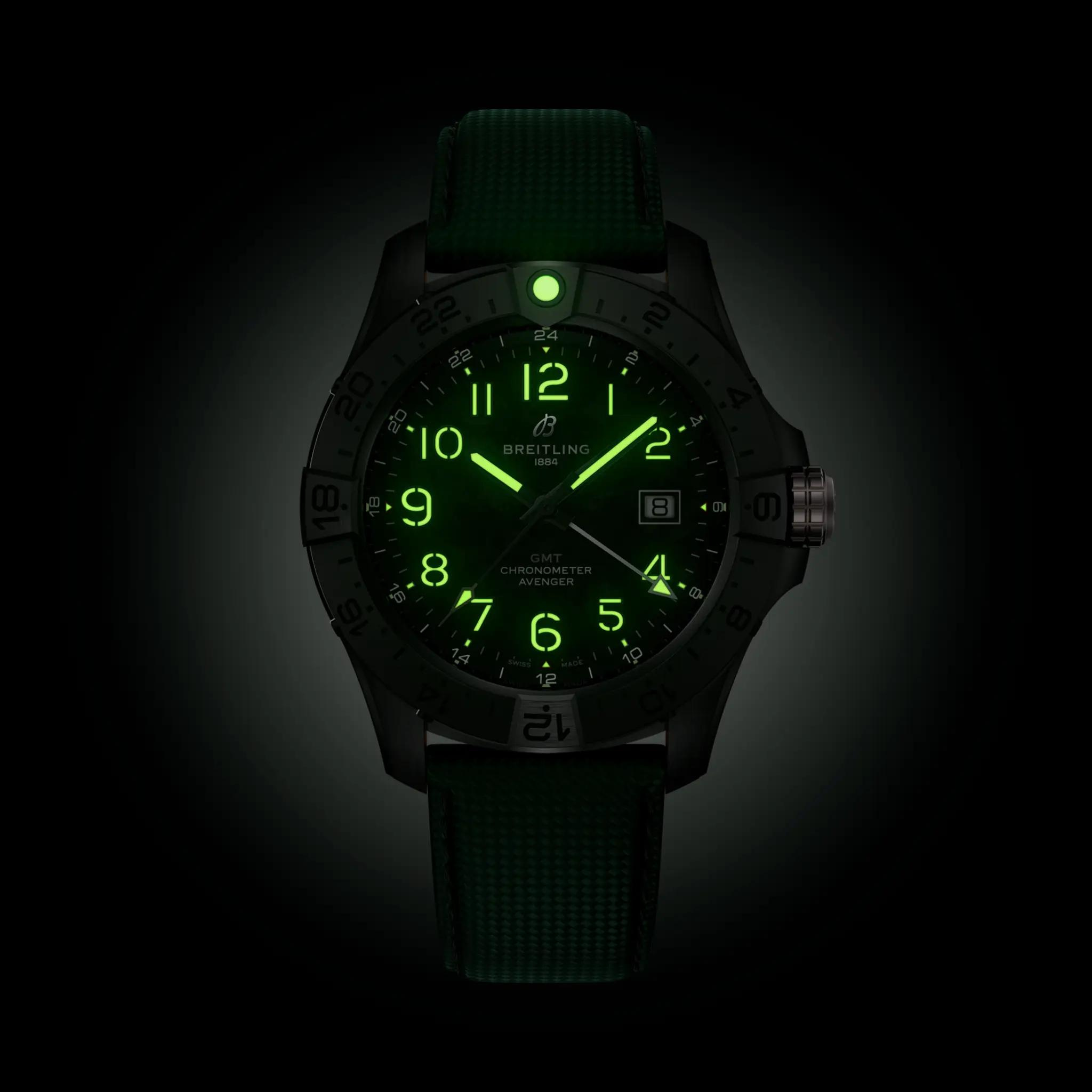 AVENGER AUTOMATIC GMT 44 NIGHT MISSION