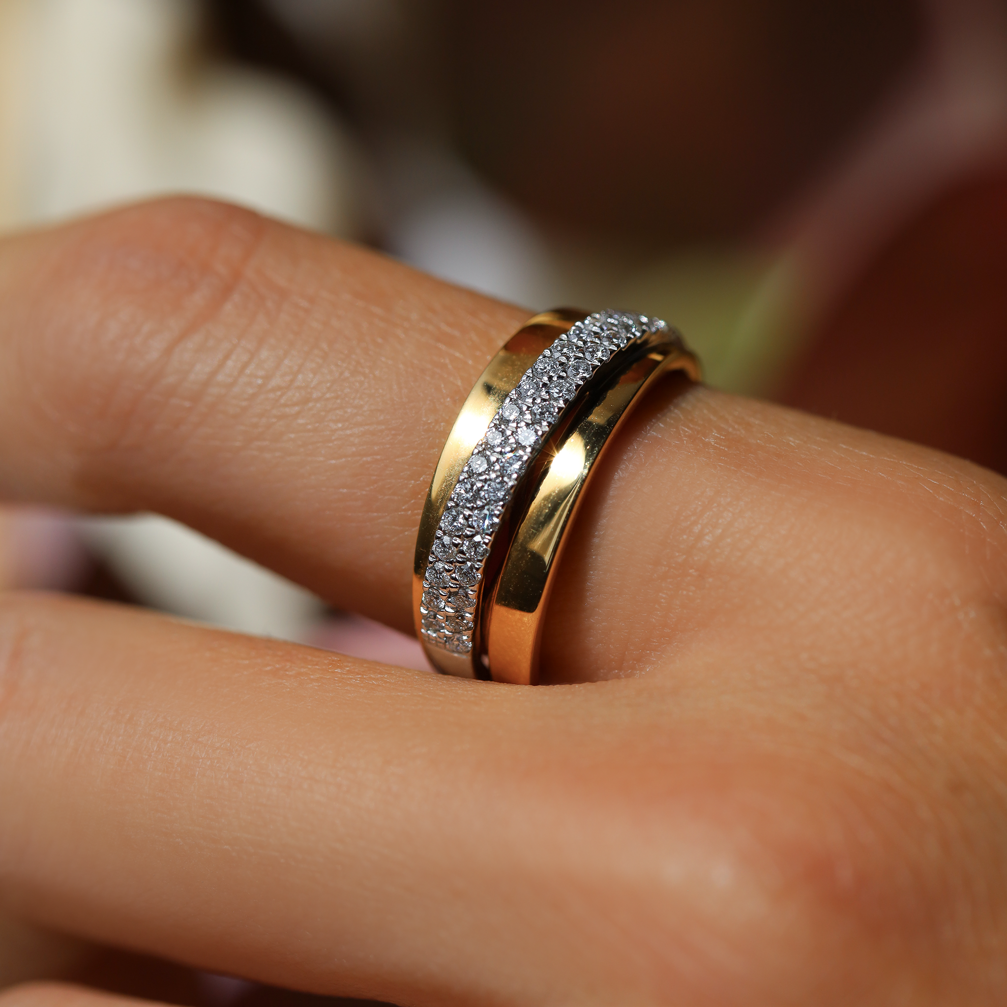 DIAMOND HALF ETERNITY RING