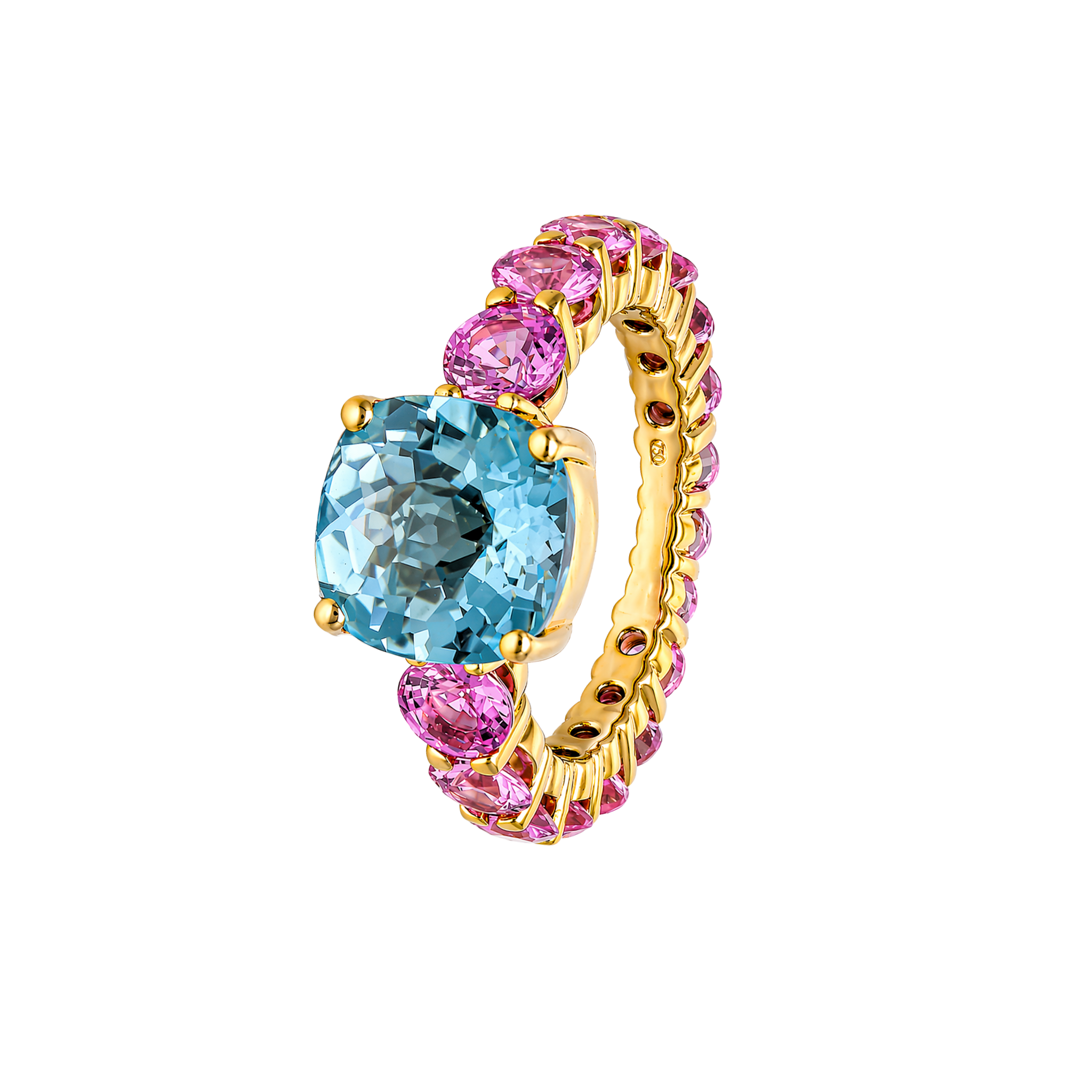 NATURAL COLORS TOPAZ RING