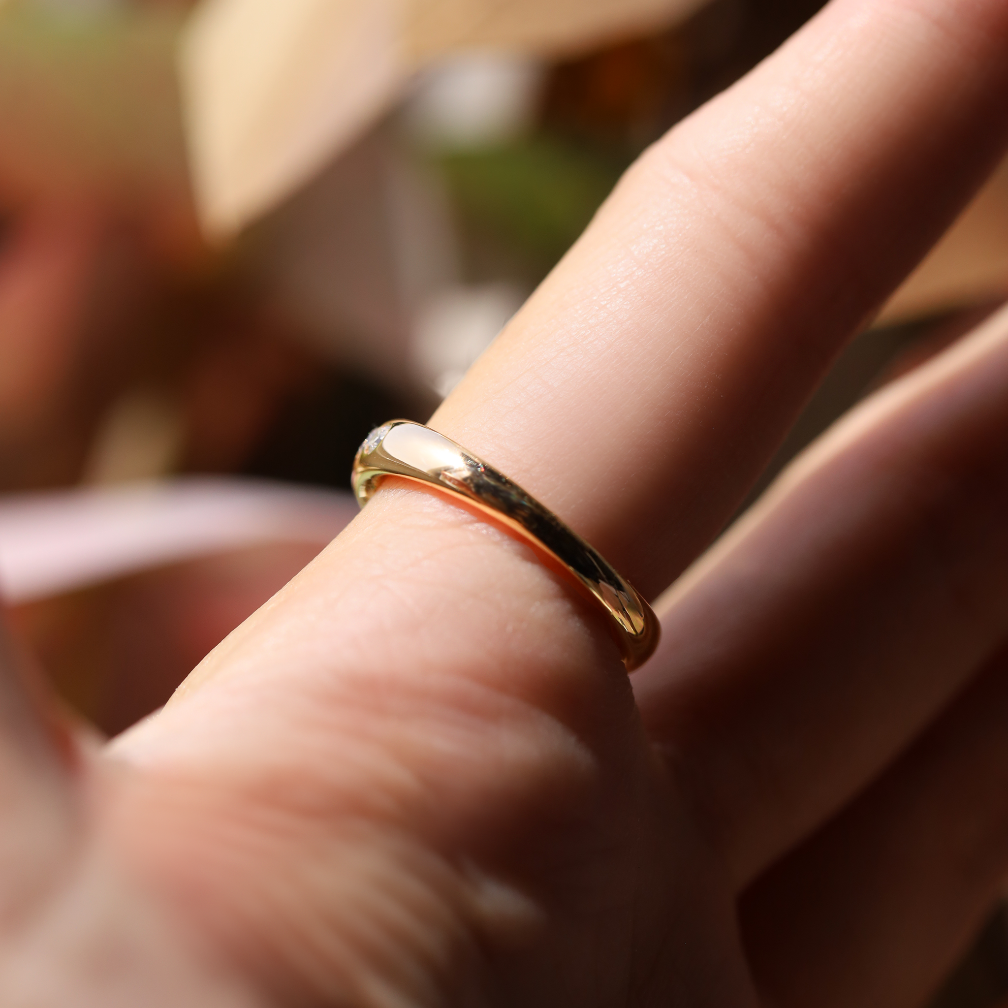 ROSE GOLD DIAMOND RING