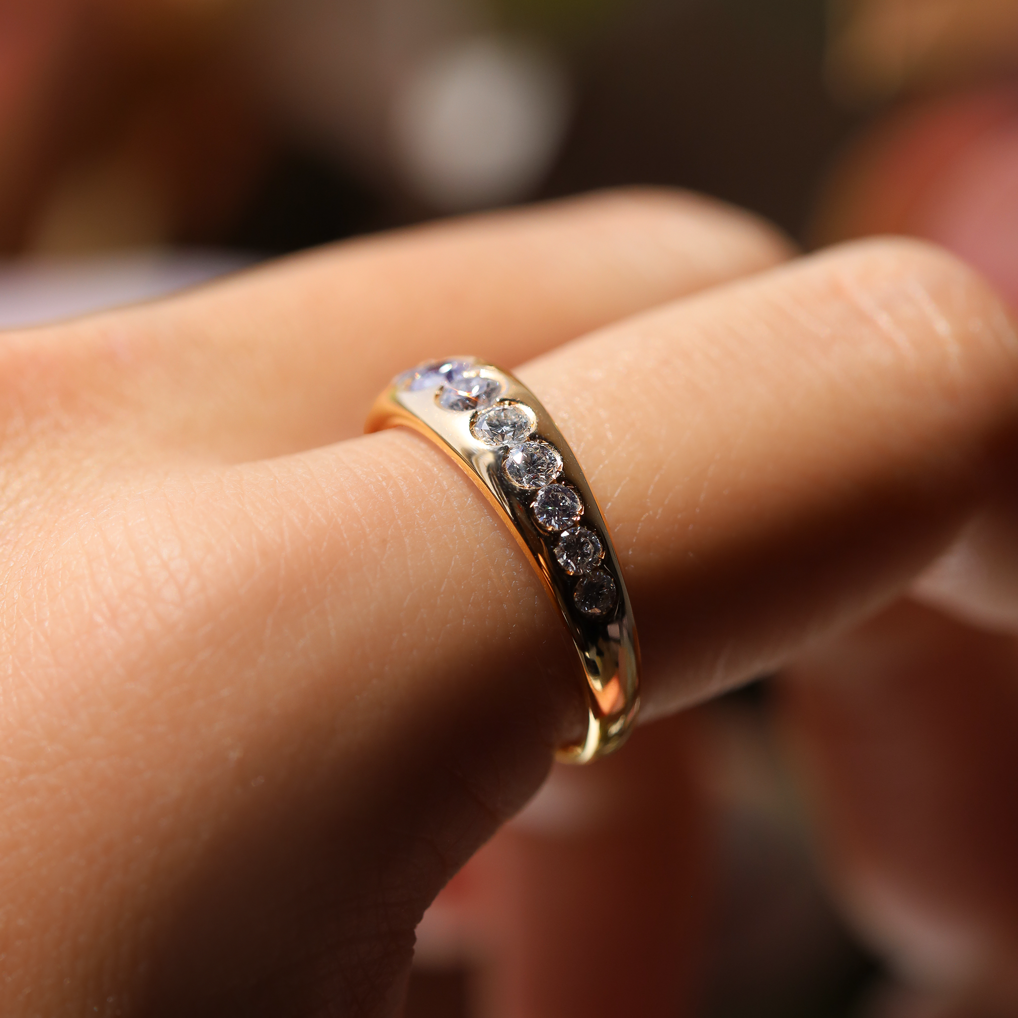 ROSE GOLD DIAMOND RING