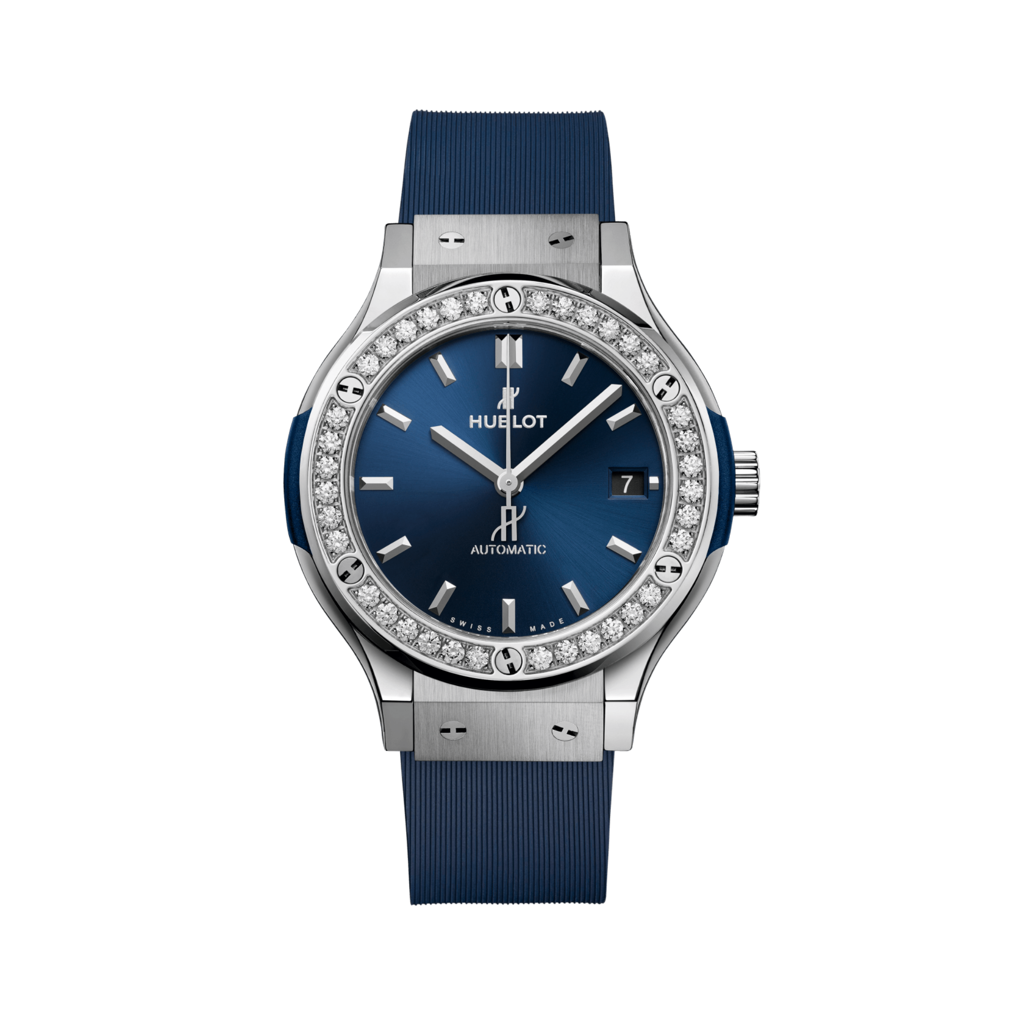 CLASSIC FUSION TITANIUM BLUE DIAMONDS