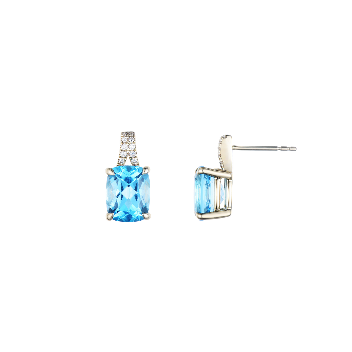 NATURAL COLORS TOPAZ EARRINGS