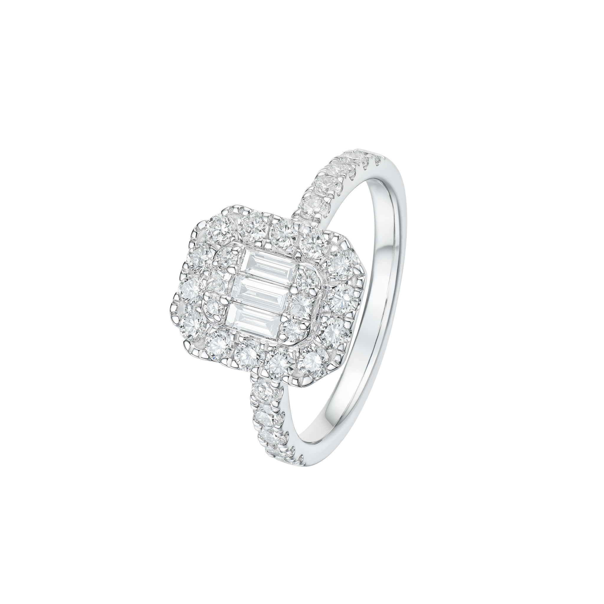 WHITE GOLD CLASSIC RING