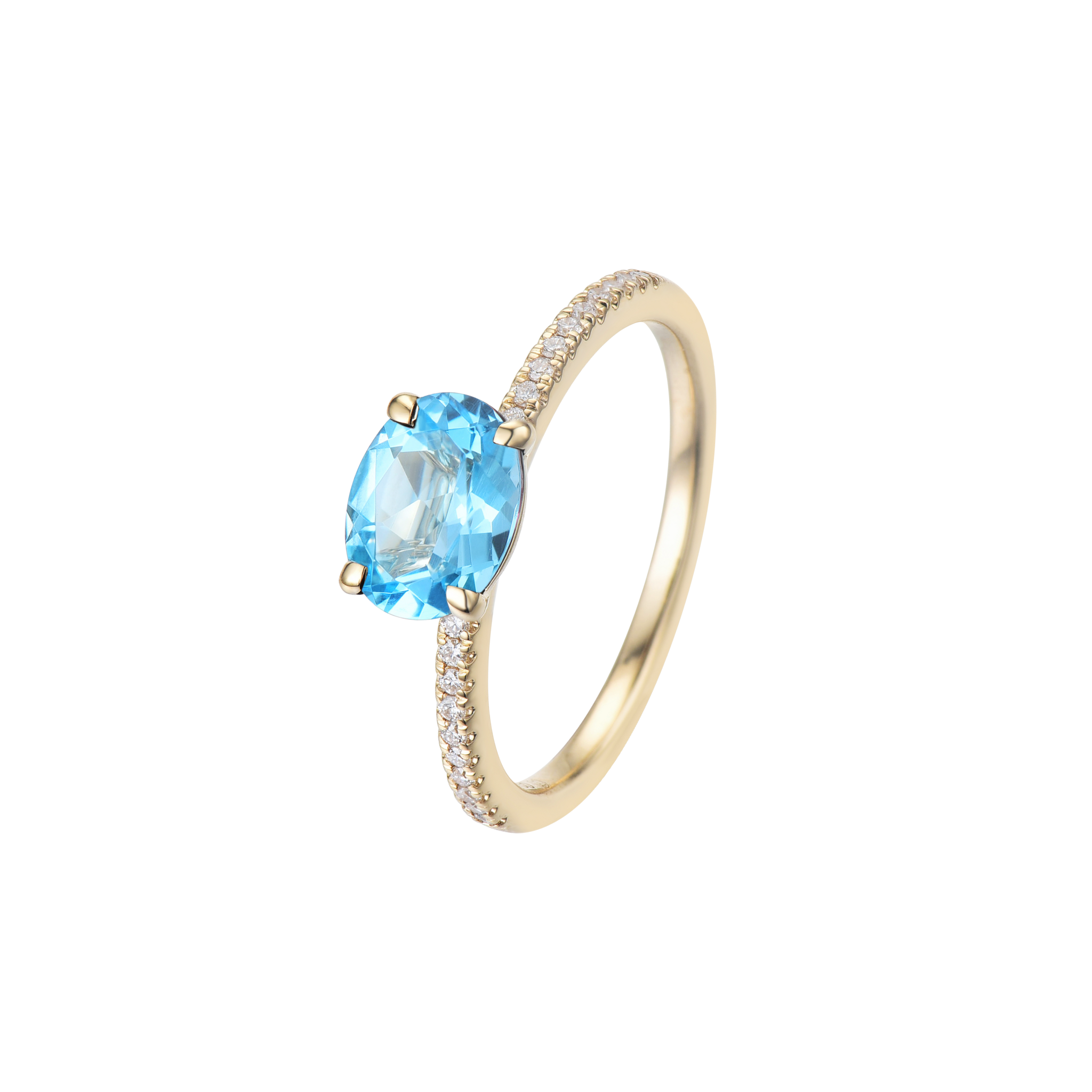 NATURAL COLORS SOLITAIRE RING