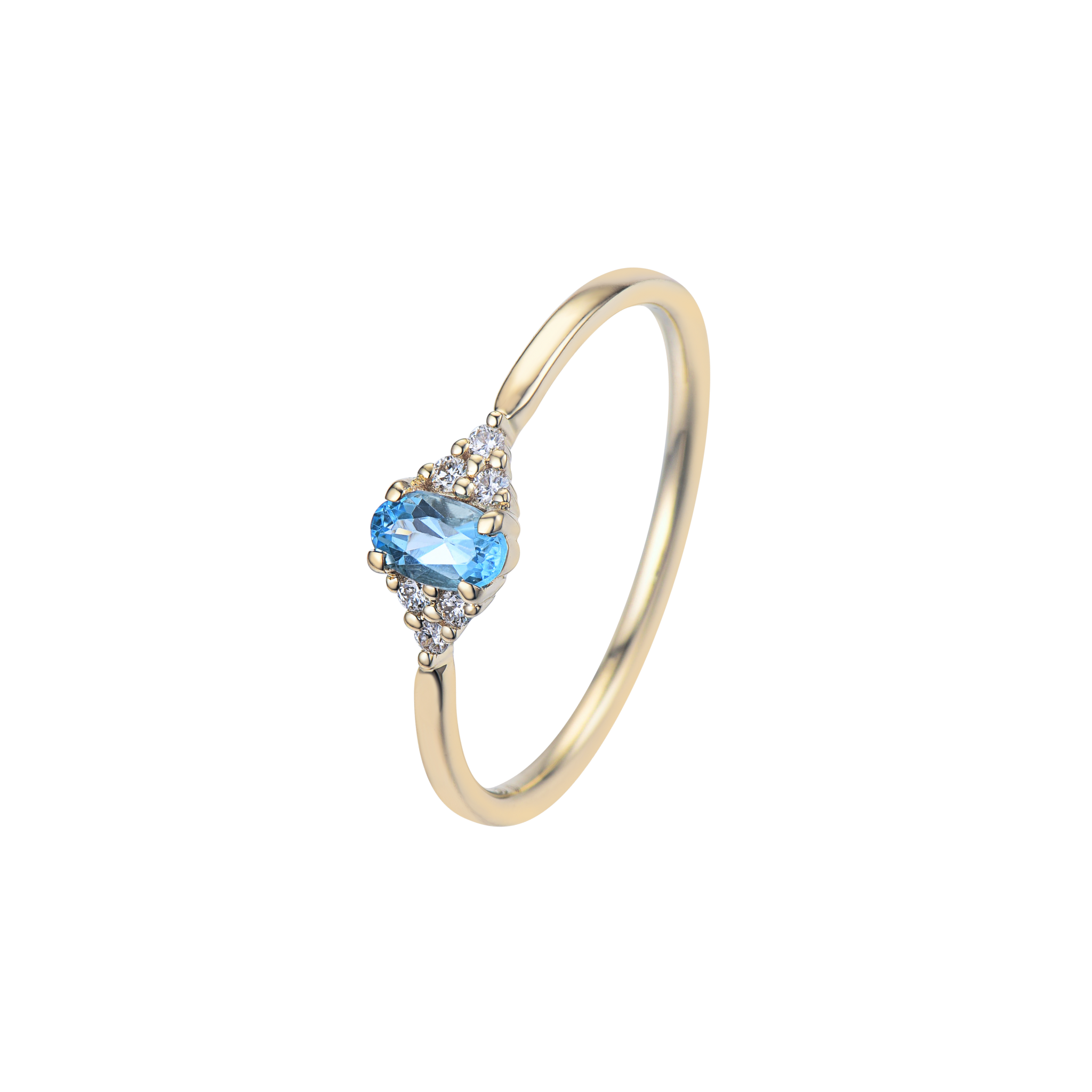 NATURAL COLORS SOLITAIRE RING