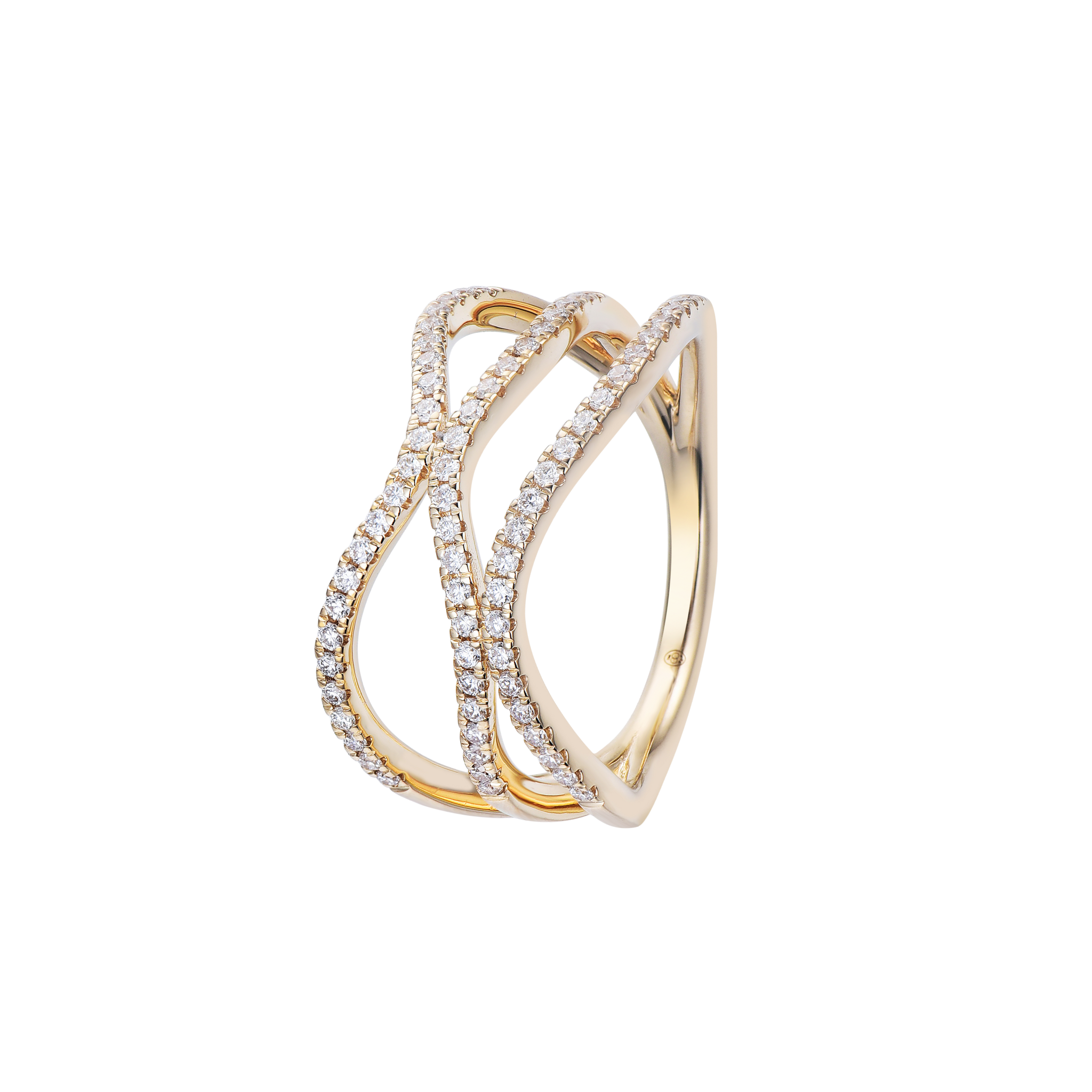 HALF ETERNITY DIAMOND RING