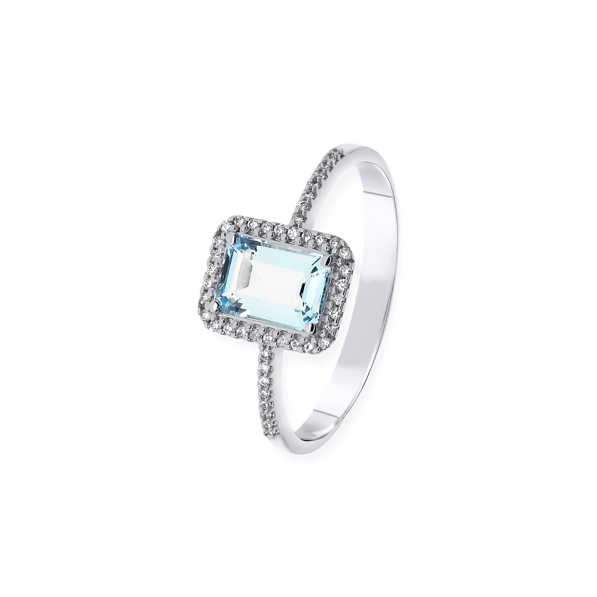NATURAL COLORS HALO RING