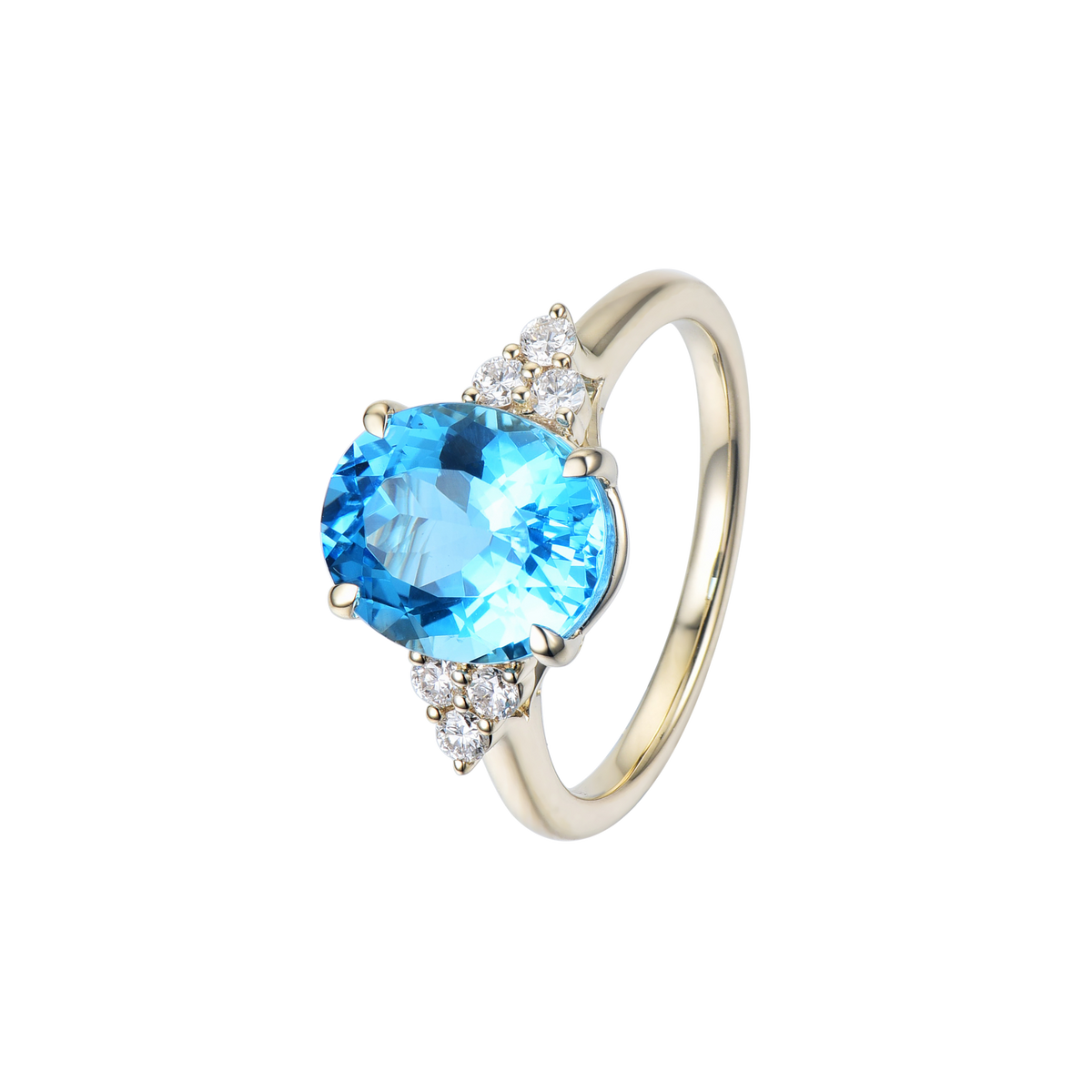 LONDON BLUE TOPAZ RING