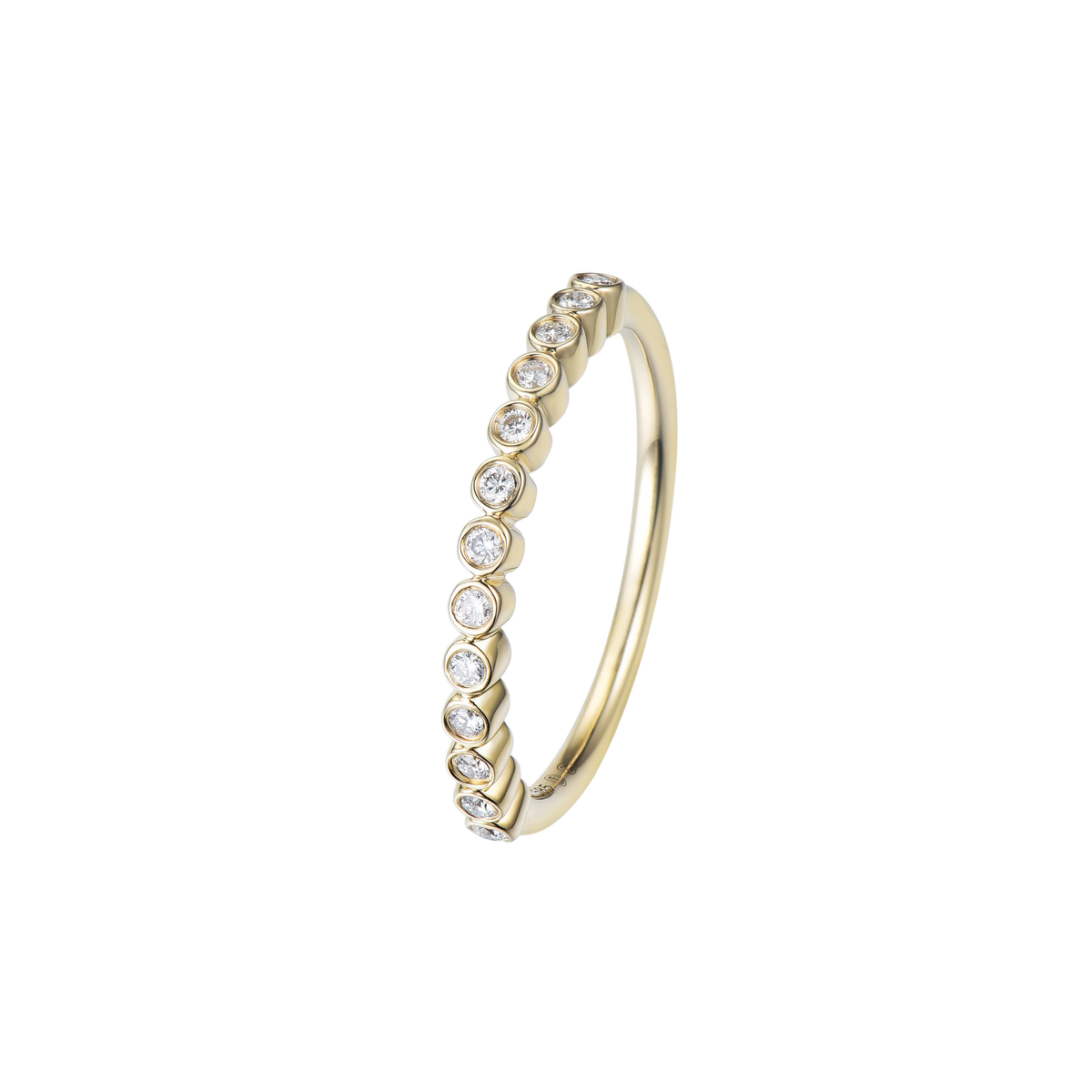 YELLOW GOLD DIAMOND RING