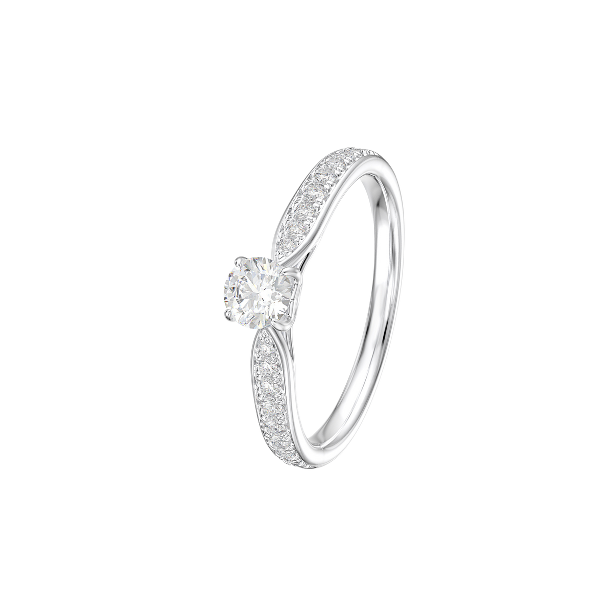 WHITE GOLD DIAMOND RING