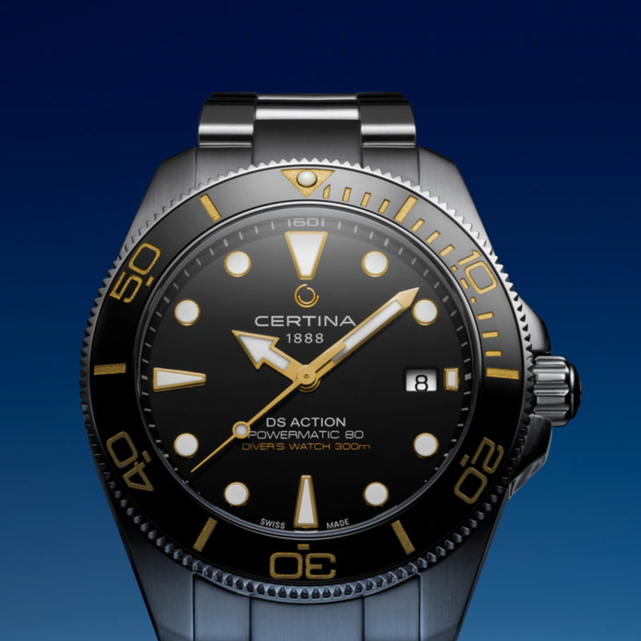 DS ACTION DIVER 40.5MM POWERMATIC 80