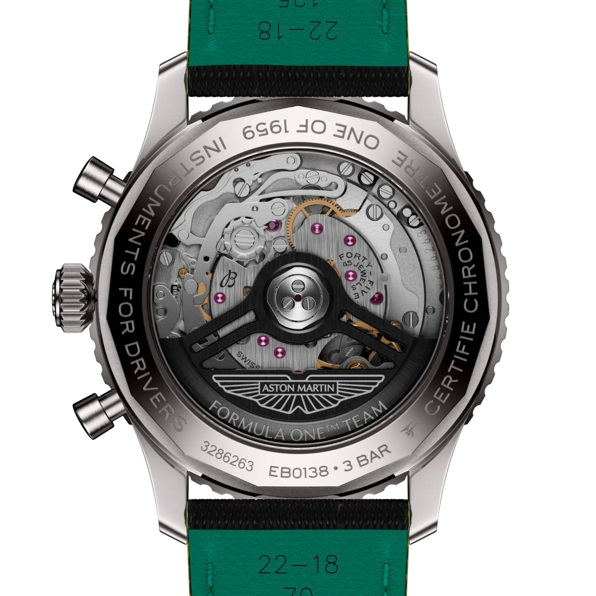 NAVITIMER B01 CHRONOGRAPH ASTON MARTIN ARAMCO FORMULA ONE