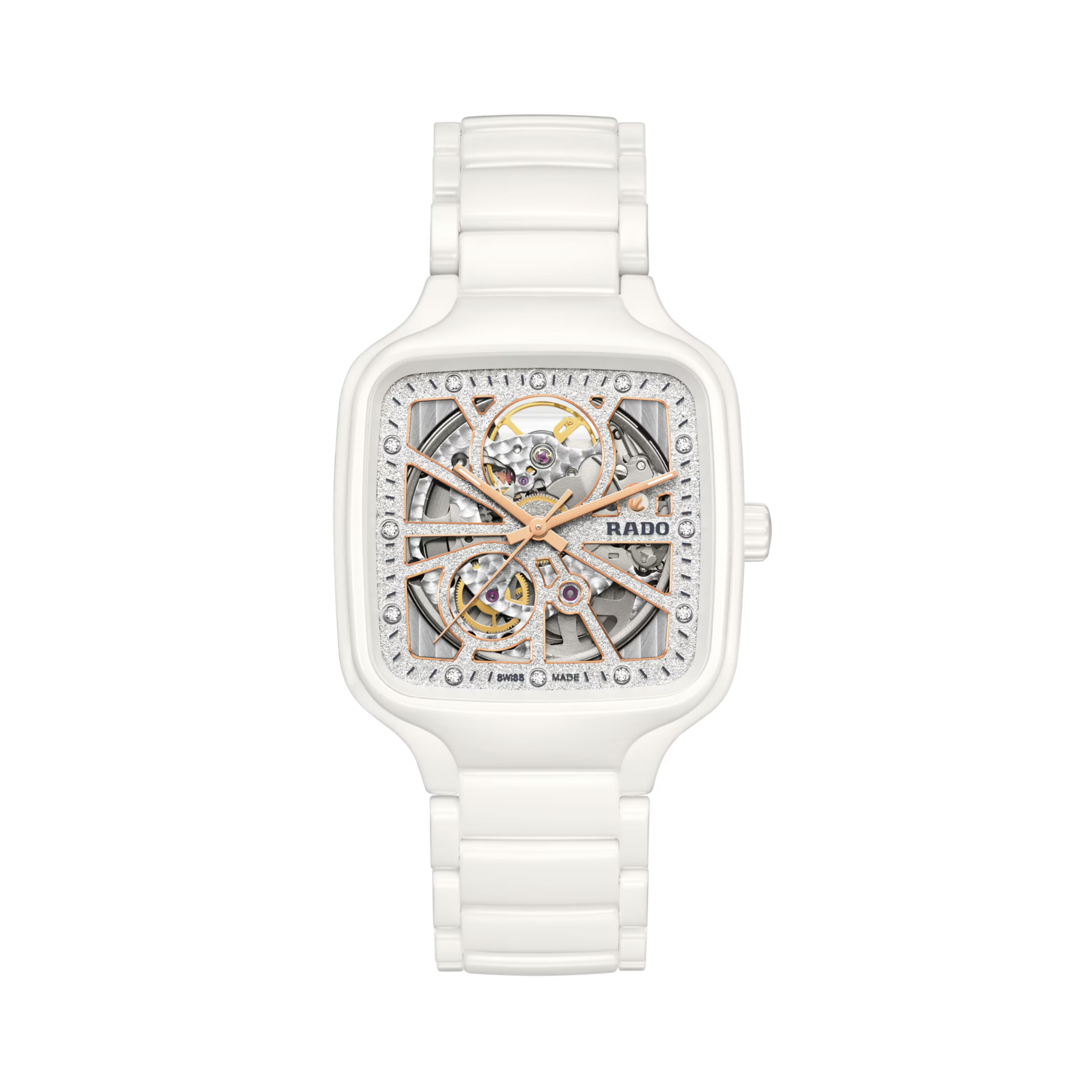 TRUE SQUARE AUTOMATIC OPEN HEART SPARKLING