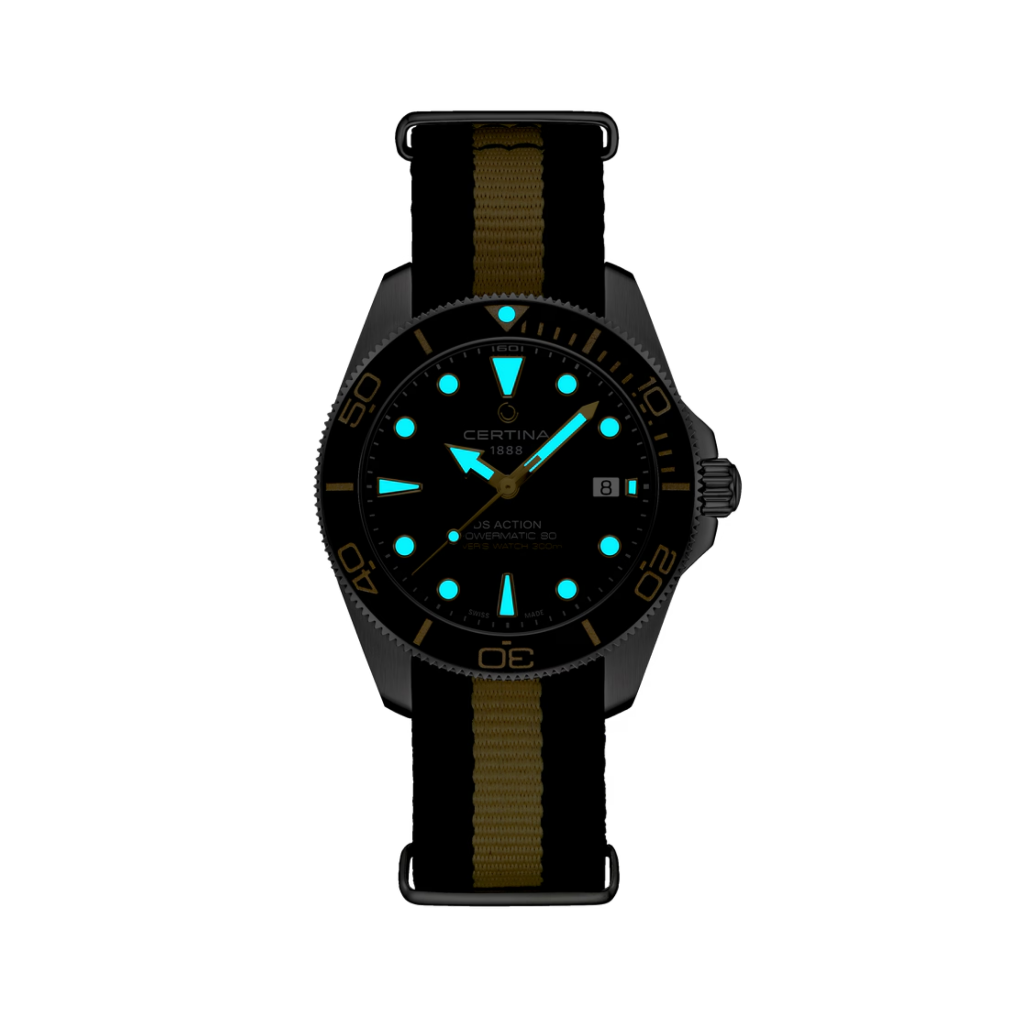 DS ACTION DIVER 40.5MM POWERMATIC 80