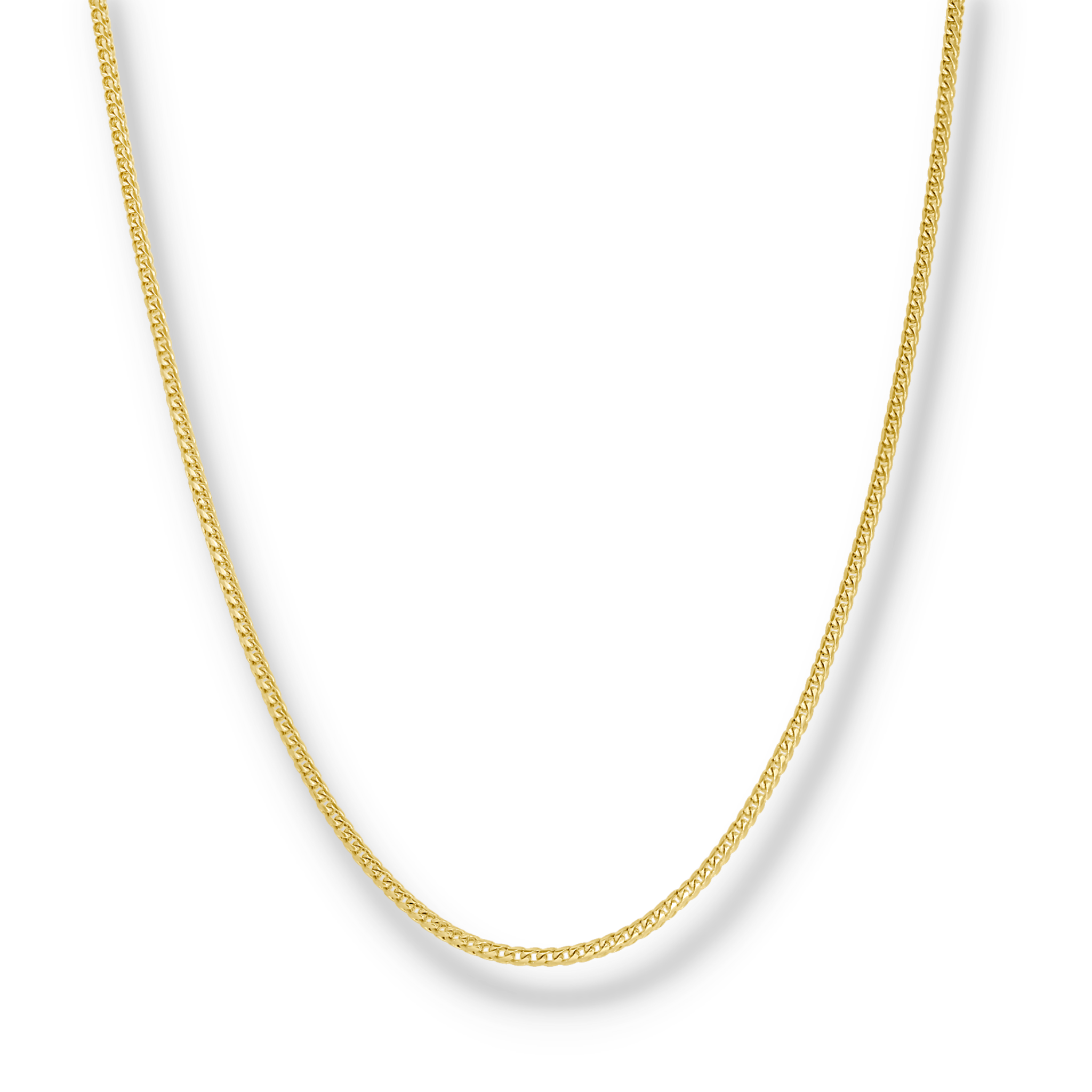 YELLOW GOLD CHAIN NECKLACE