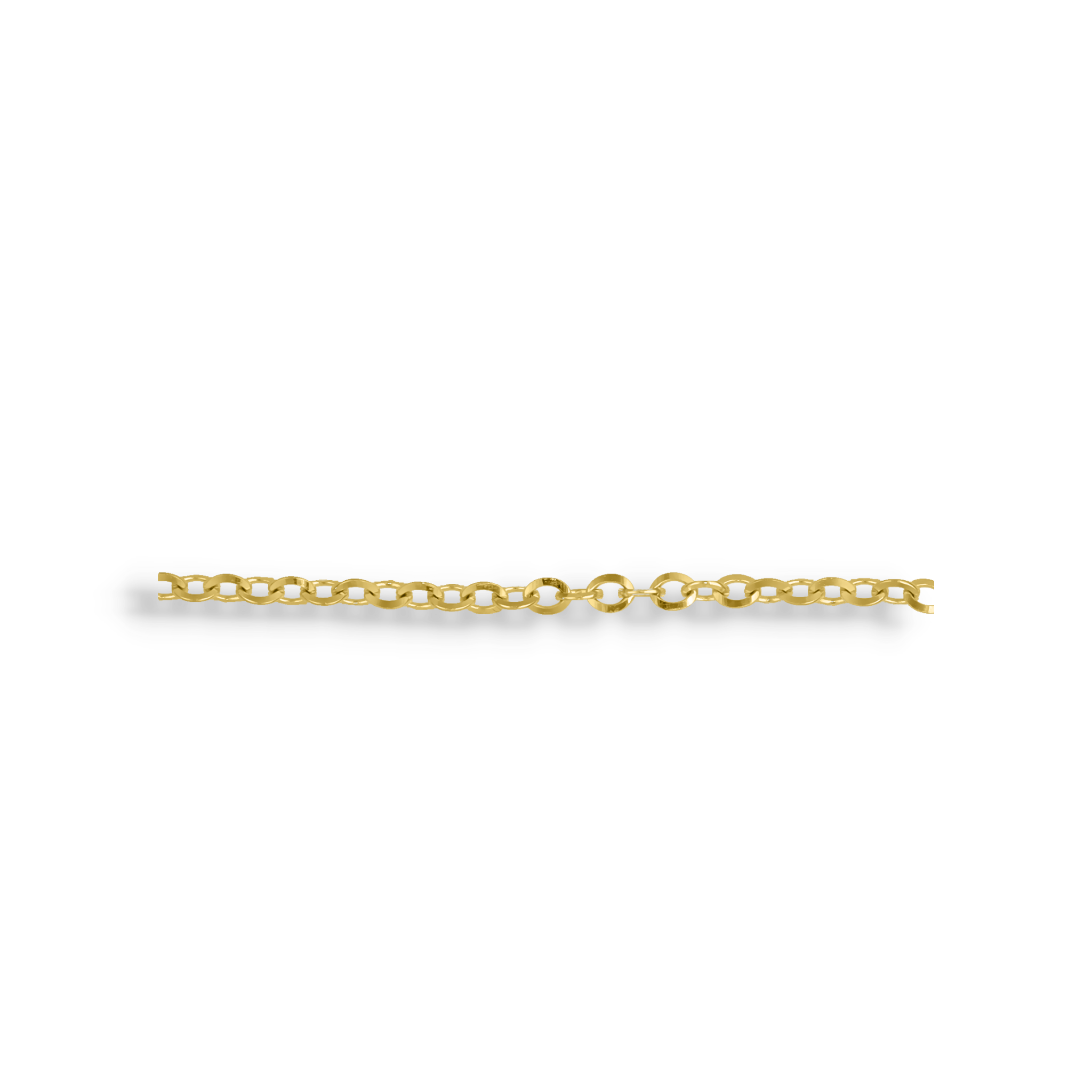 YELLOW GOLD CHAIN NECKLACE