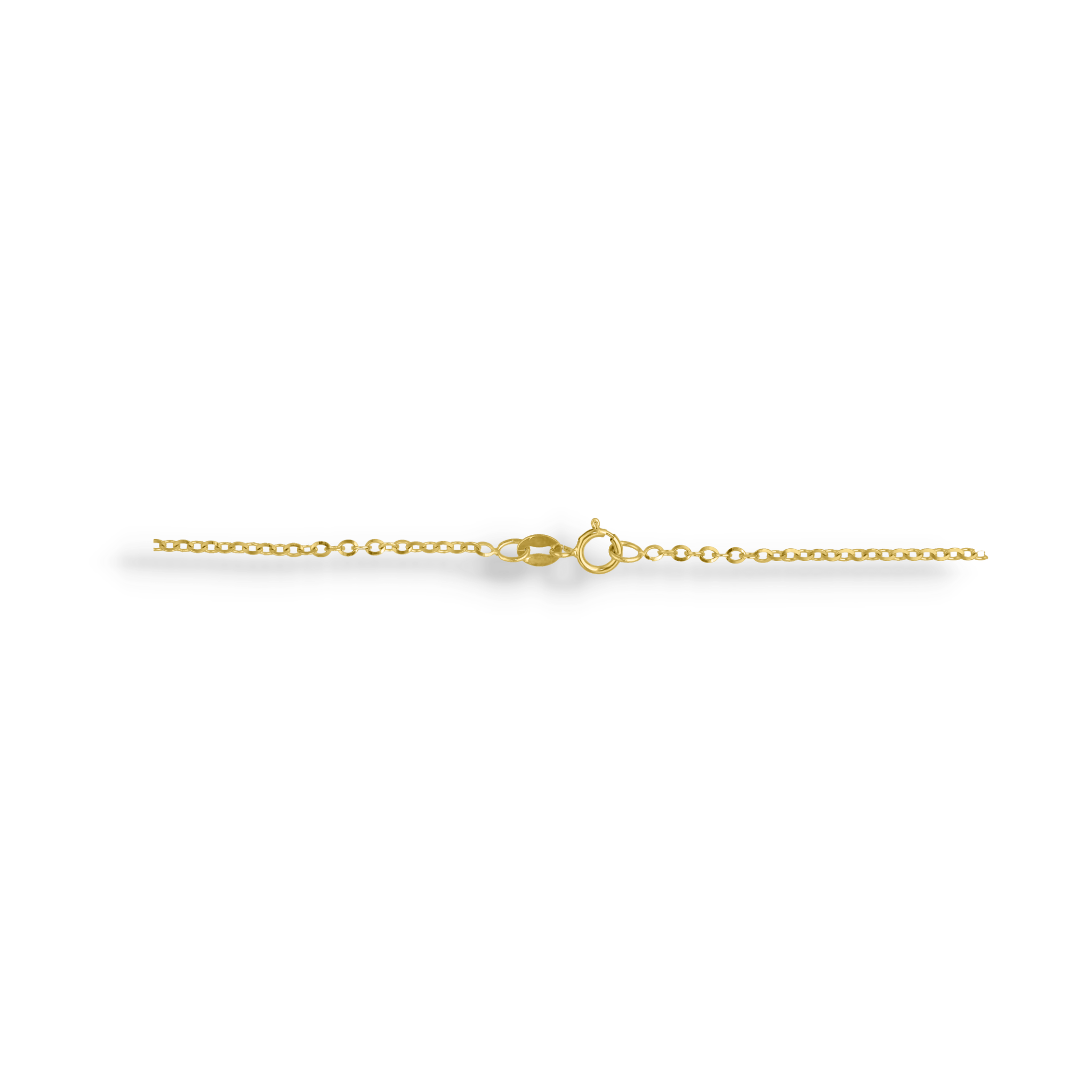 YELLOW GOLD CHAIN NECKLACE