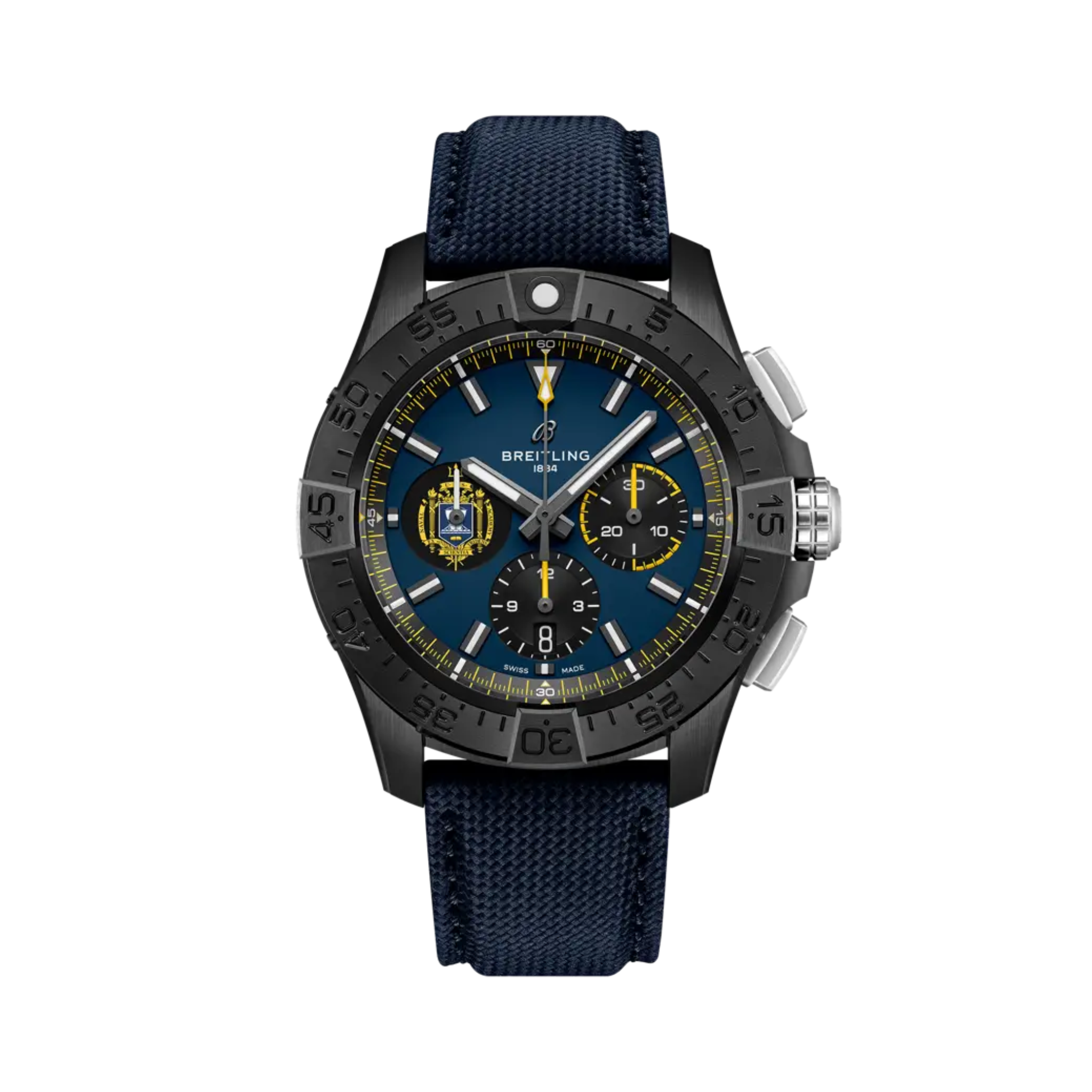 AVENGER B01 CHRONOGRAPH 44 NIGHT MISSION US NAVAL ACADEMY