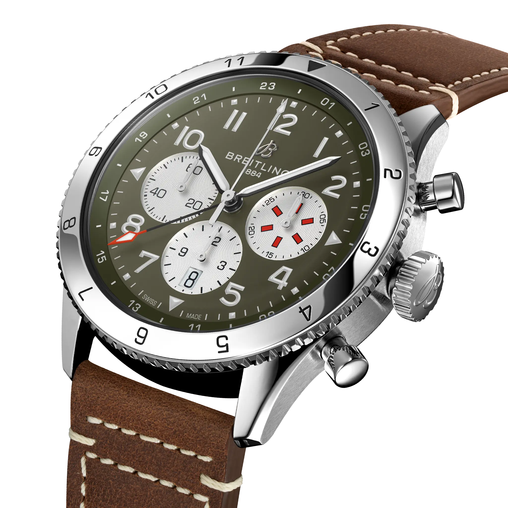 CLASSIC AVI SUPER AVI B04 CHRONOGRAPH GMT 46 CURTIS WARHAWK