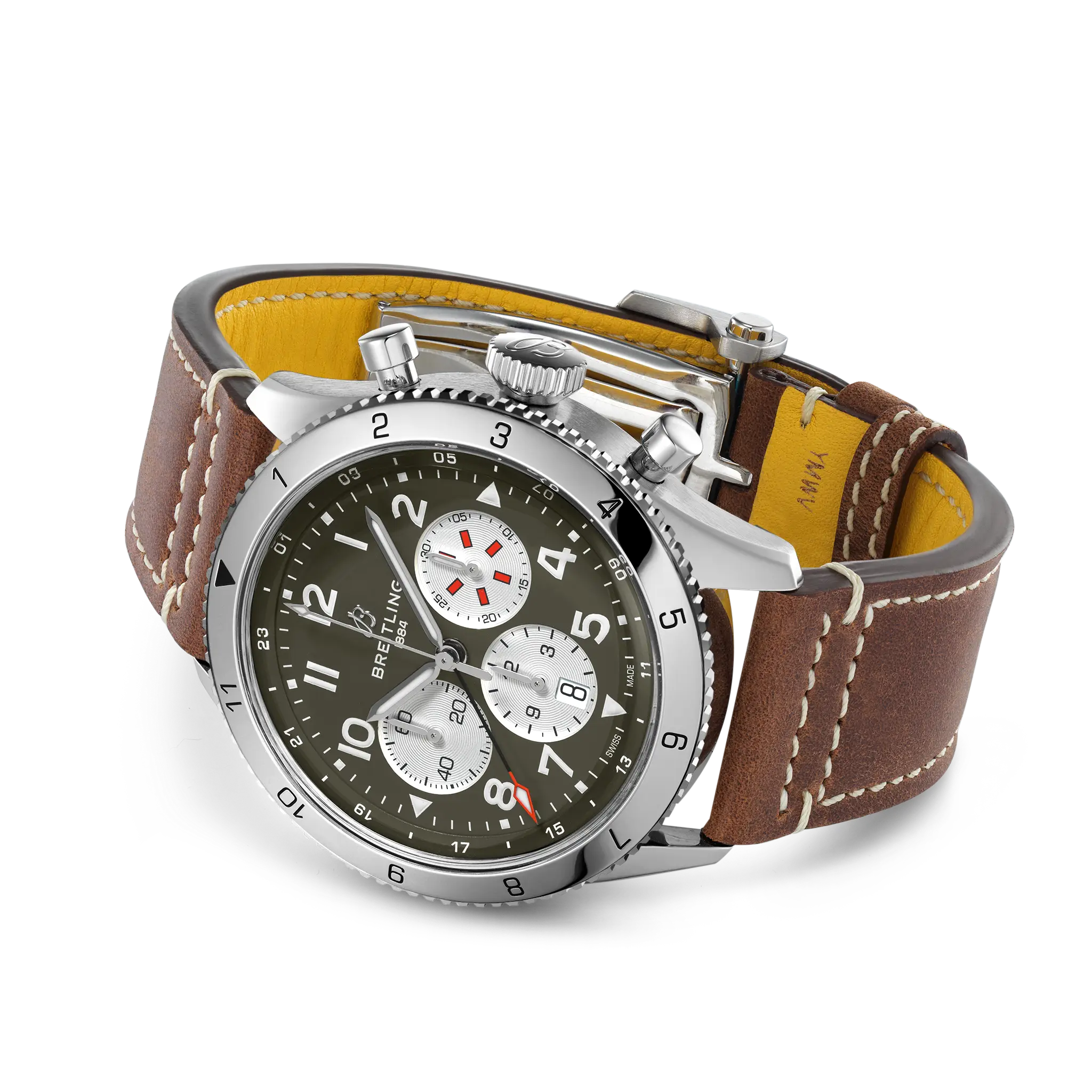 CLASSIC AVI SUPER AVI B04 CHRONOGRAPH GMT 46 CURTIS WARHAWK