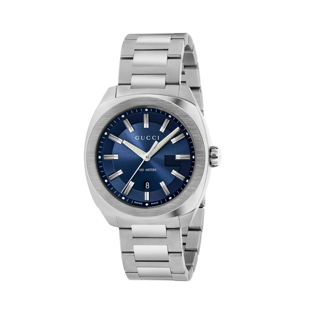 稀少 GUCCI(グッチ) GG2570 White Dial Diamonds Ladies Watch Gucci GG2570 Diamonds White Dial Silver Steel Strap Watch