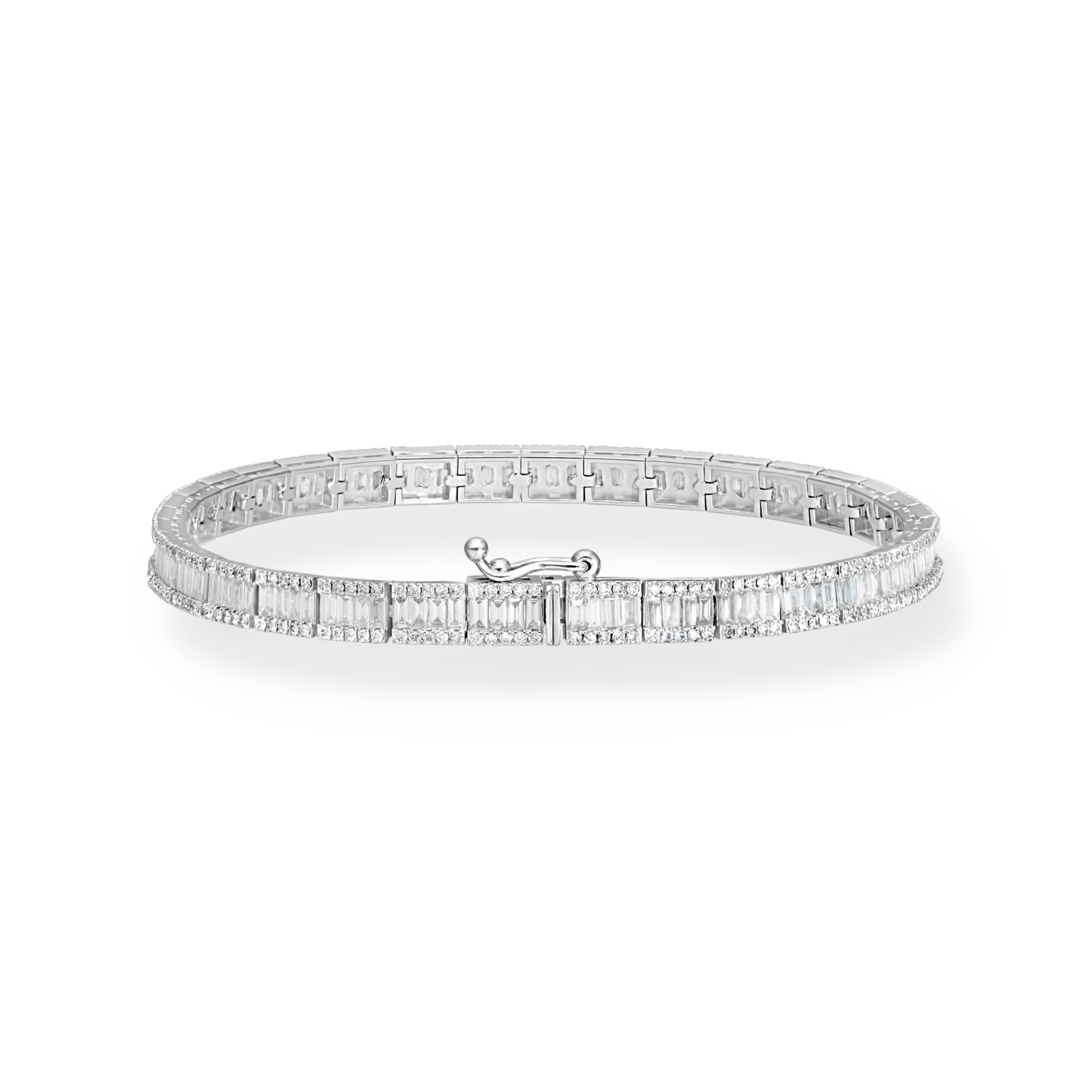 WHITE DIAMOND TENNIS BRACELET