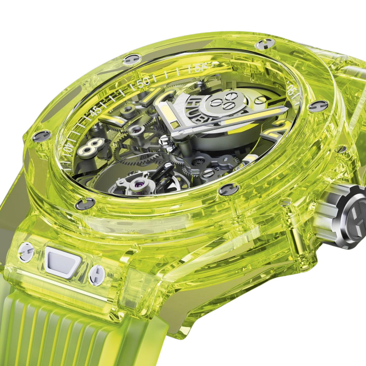 BIG BANG TOURBILLON AUTOMATIC YELLOW NEON SAXEM