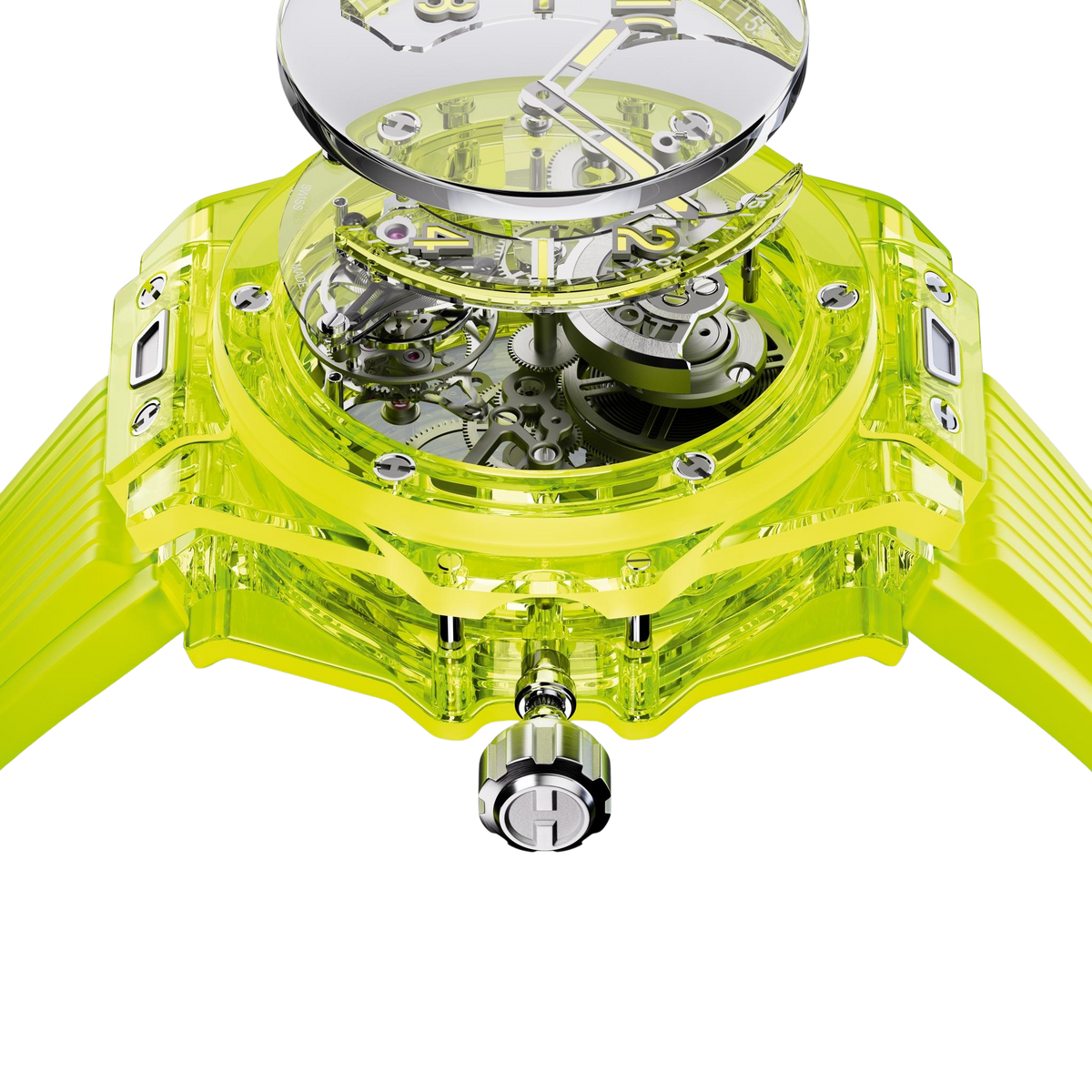 BIG BANG TOURBILLON AUTOMATIC YELLOW NEON SAXEM