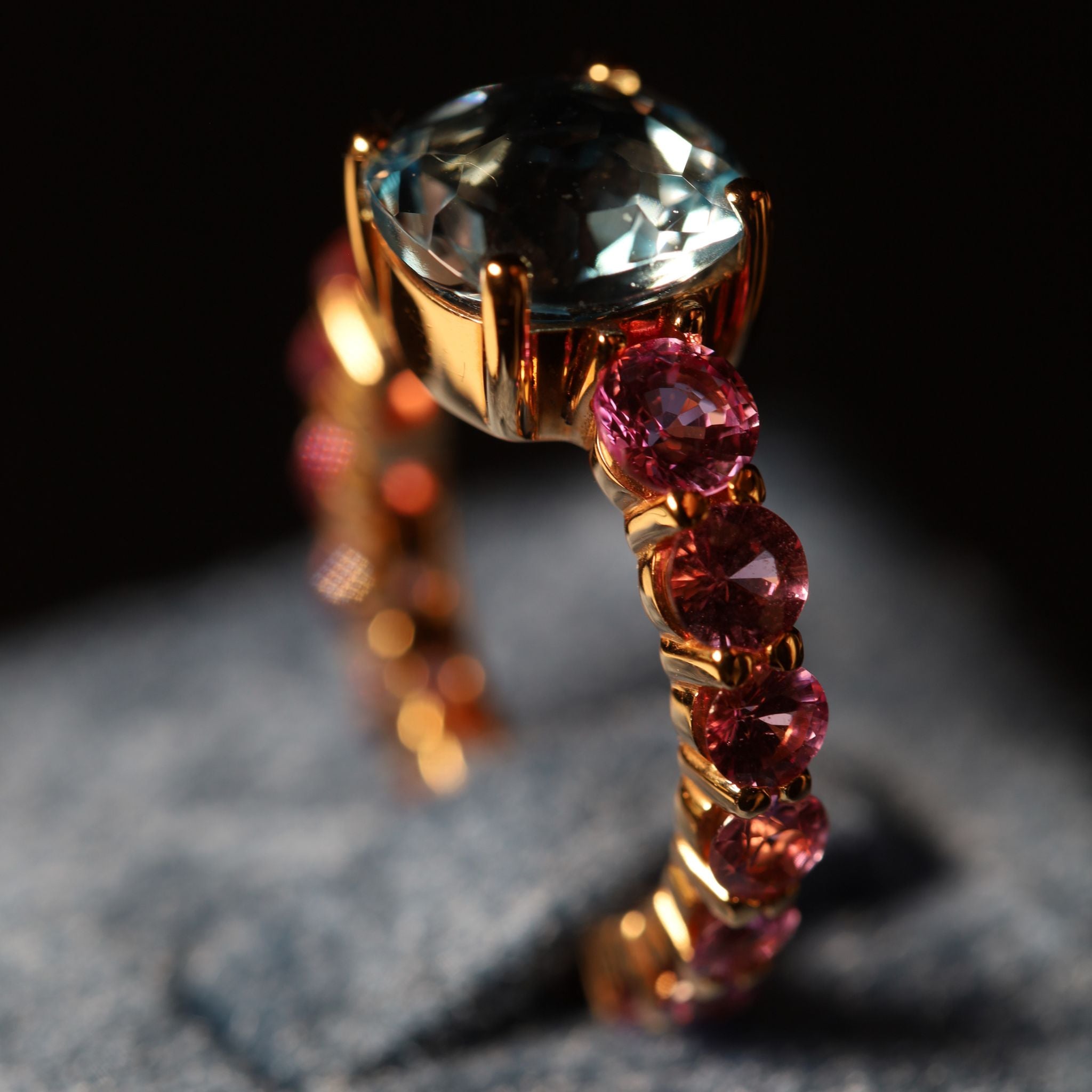 NATURAL COLORS TOPAZ RING