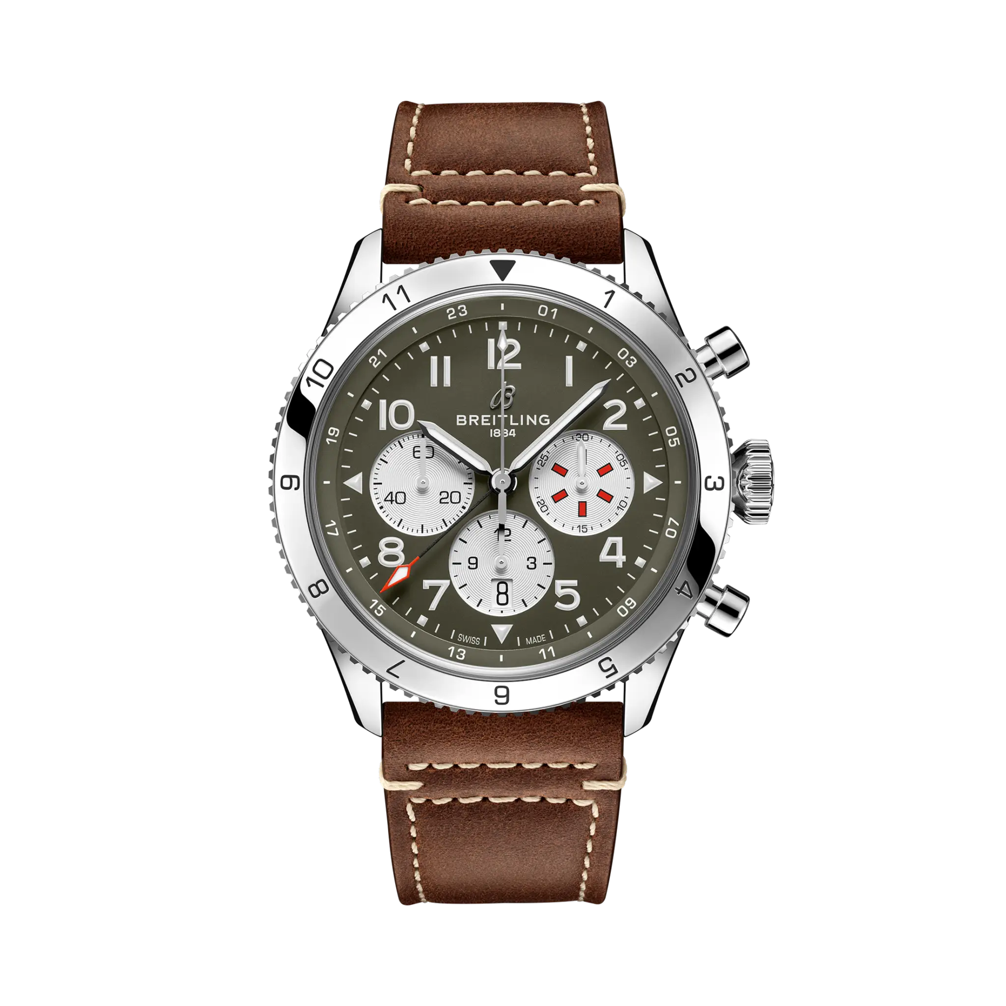 CLASSIC AVI SUPER AVI B04 CHRONOGRAPH GMT 46 CURTIS WARHAWK